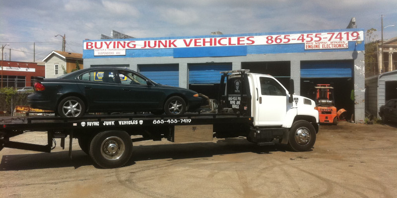 Junk Car Buyers in Knoxville, Tennessee