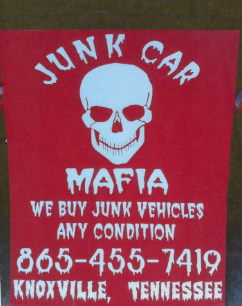 Junk Cars for Cash in Knoxville, Tennessee